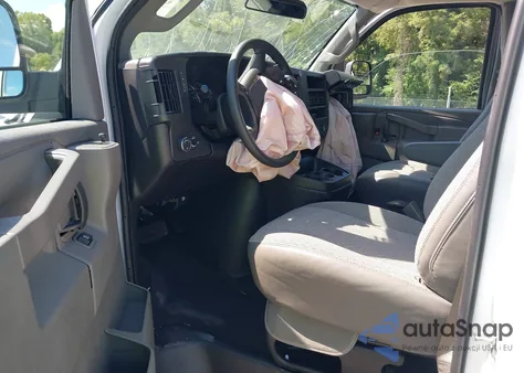 2025 Chevrolet Express Passenger Rwd 3500 Extended Wheelbase Lt z USA, uszkodzony, nr VIN 1GAZGPF7XS1100662